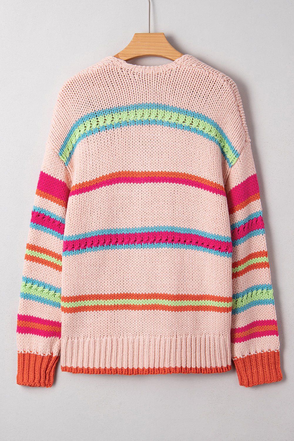 Chiola Pattern Knit Oversize Cardigan - Hello Beautiful BoutiqueCardigansThreaded Pear