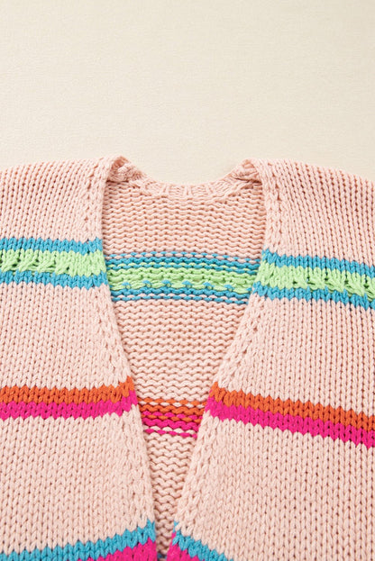 Chiola Pattern Knit Oversize Cardigan - Hello Beautiful BoutiqueCardigansThreaded Pear