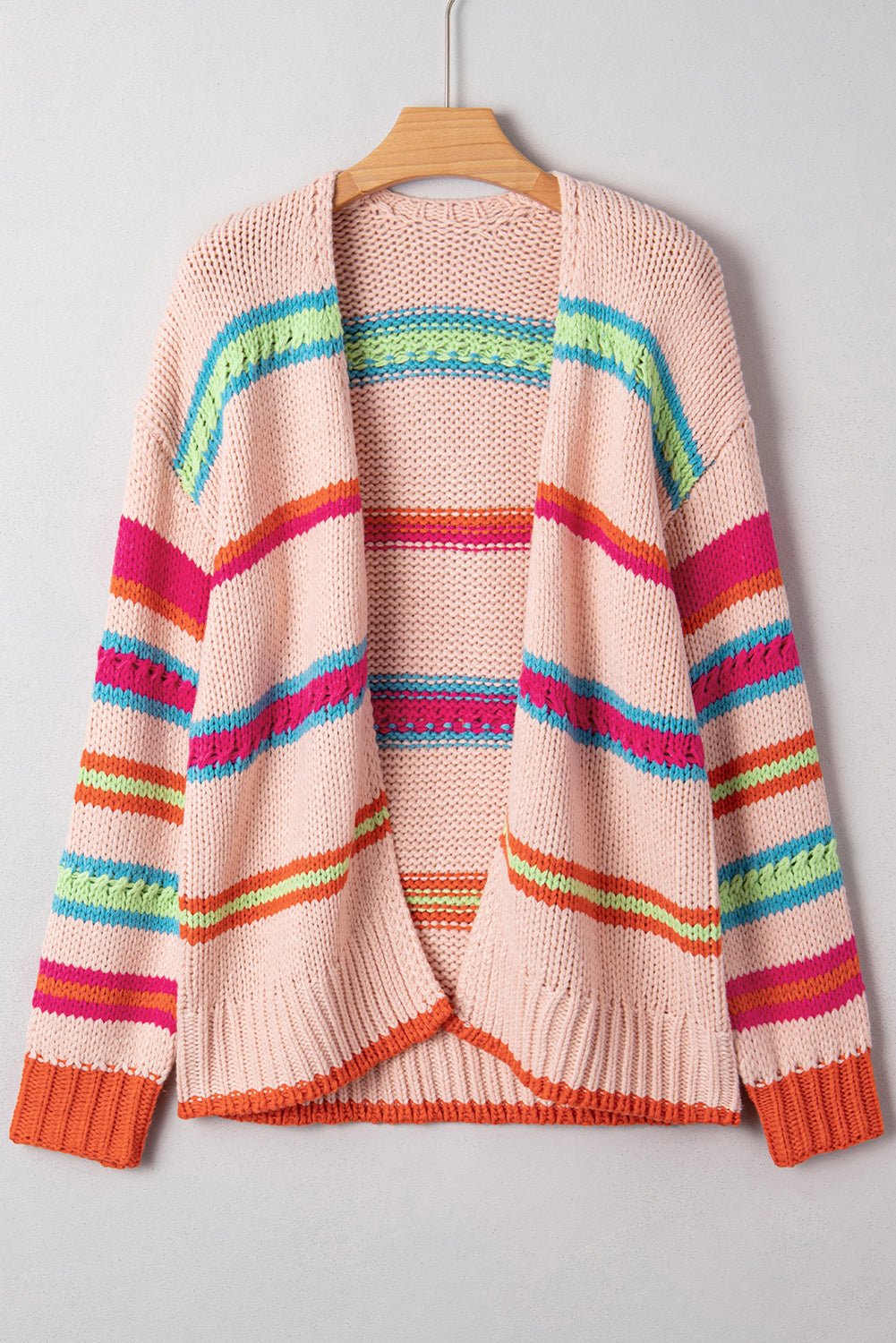 Chiola Pattern Knit Oversize Cardigan - Hello Beautiful BoutiqueCardigansThreaded Pear