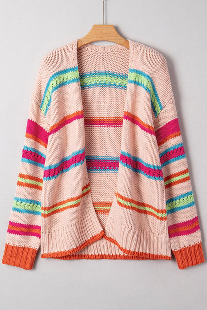 Chiola Pattern Knit Oversize Cardigan - Hello Beautiful BoutiqueCardigansThreaded Pear