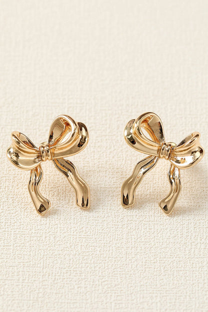Chloe Design Plated Studded Earrings - Hello Beautiful BoutiqueJewelryThreaded Pear
