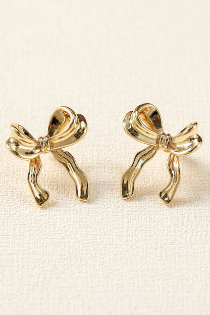 Chloe Design Plated Studded Earrings - Hello Beautiful BoutiqueJewelryThreaded Pear