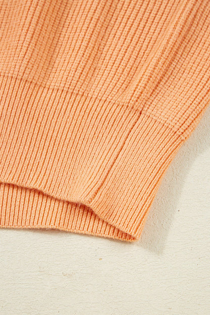 Claire Half Zip Oversize Sweater - Hello Beautiful Boutique15% OFFThreaded Pear