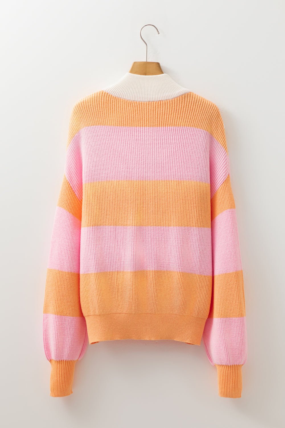 Claire Half Zip Oversize Sweater - Hello Beautiful Boutique15% OFFThreaded Pear
