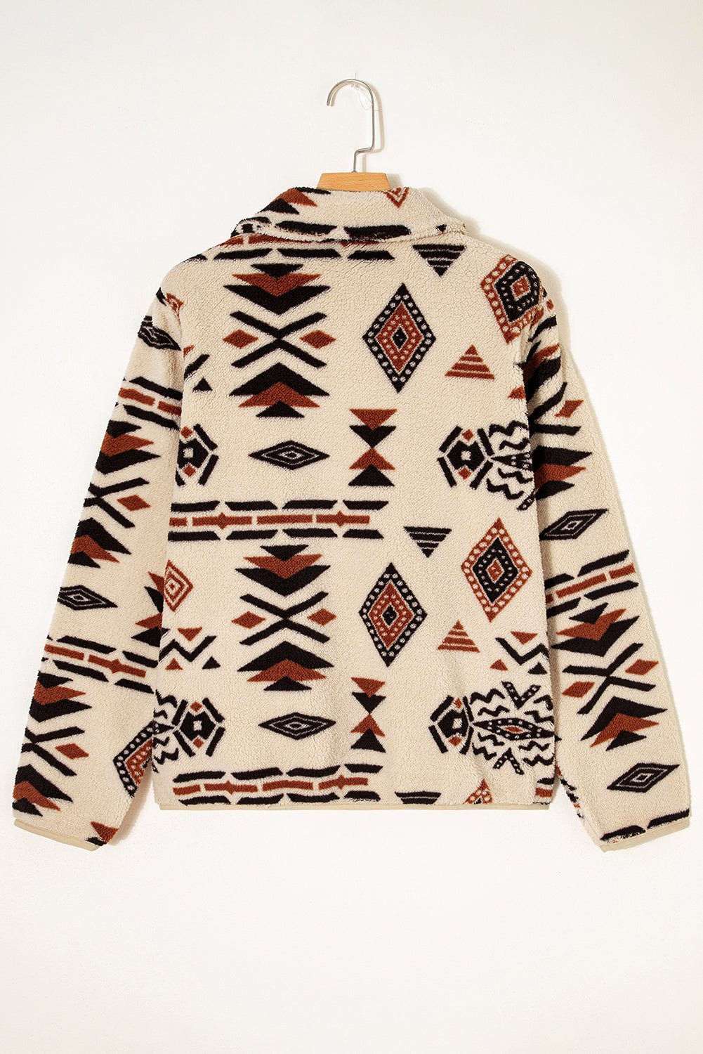 Clara Half Placket Plush Sweatshirt - Hello Beautiful BoutiqueSweatshirts & HoodiesThreaded Pear