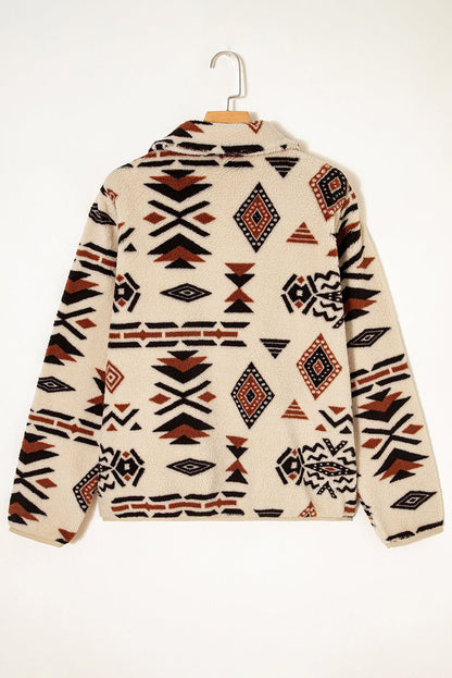 Clara Half Placket Plush Sweatshirt - Hello Beautiful BoutiqueSweatshirts & HoodiesThreaded Pear