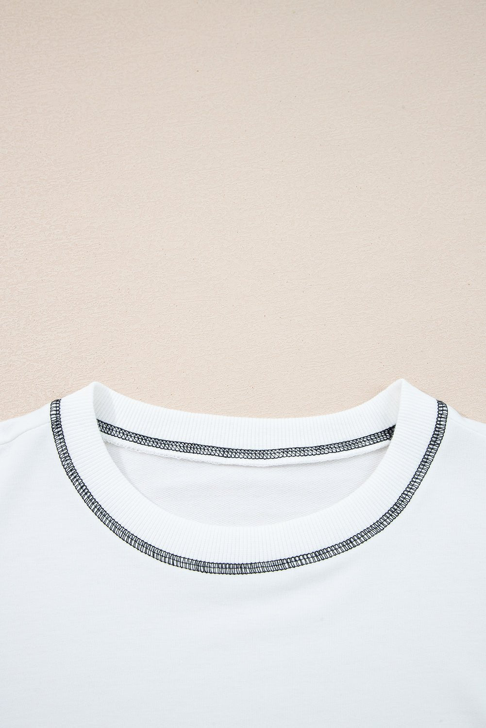 Clare Contrast Stitching Oversize Sweatshirt - Hello Beautiful Boutique15% OFFThreaded Pear