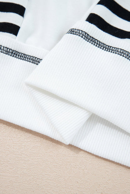 Clare Contrast Stitching Oversize Sweatshirt - Hello Beautiful Boutique15% OFFThreaded Pear