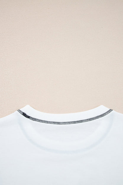 Clare Contrast Stitching Oversize Sweatshirt - Hello Beautiful Boutique15% OFFThreaded Pear