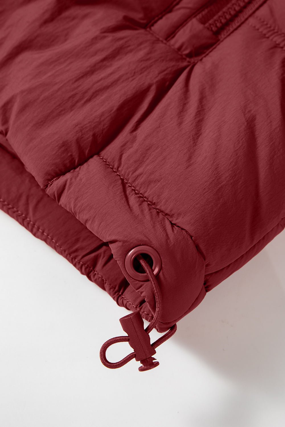 Clare Side Hooded Puffer Vest - Hello Beautiful BoutiqueVestsThreaded Pear