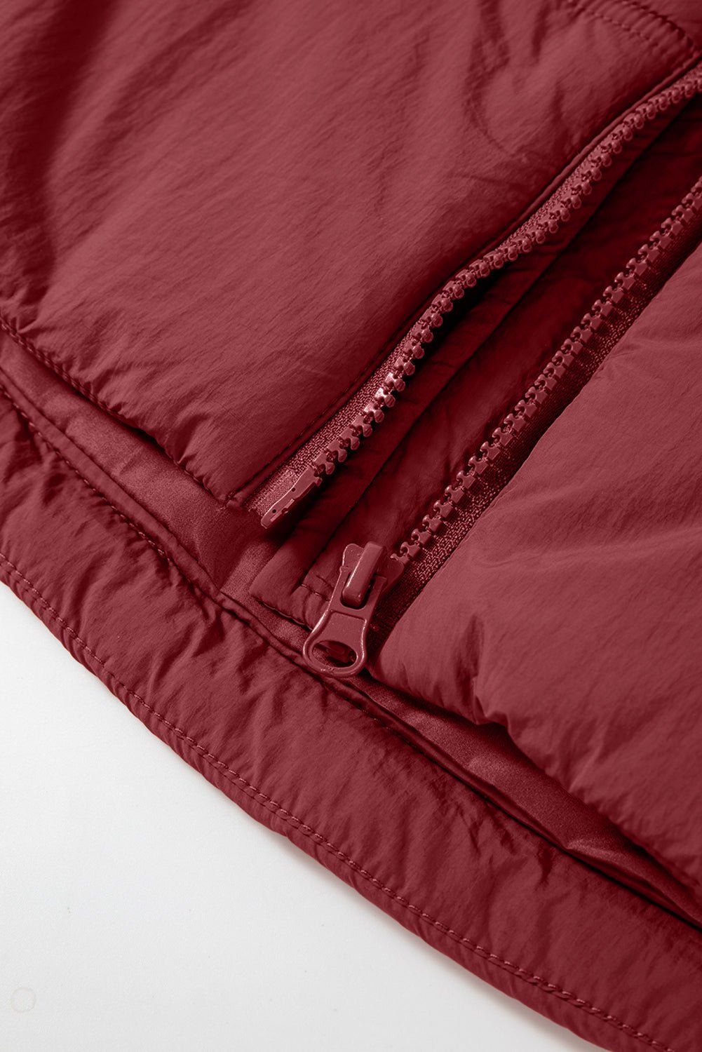 Clare Side Hooded Puffer Vest - Hello Beautiful BoutiqueVestsThreaded Pear