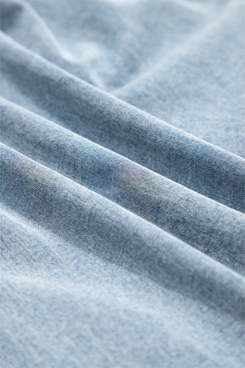 Clare Sleeveless Ruffled Chambray Dress - Hello Beautiful BoutiqueMini DressesThreaded Pear