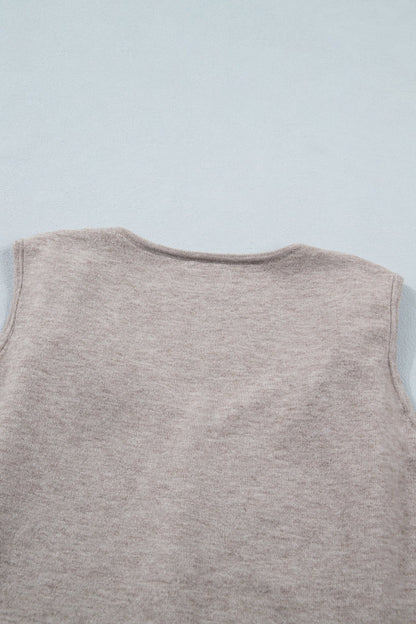 Clementine Metal Star Detail Sweater - Hello Beautiful BoutiqueSweater VestsThreaded Pear