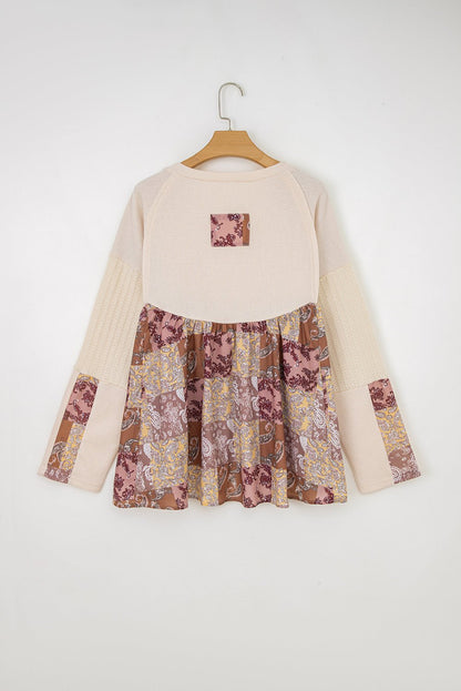 Colette Sleeve Loose top Long Sleeve Top - Hello Beautiful BoutiqueBlouses & ShirtsThreaded Pear
