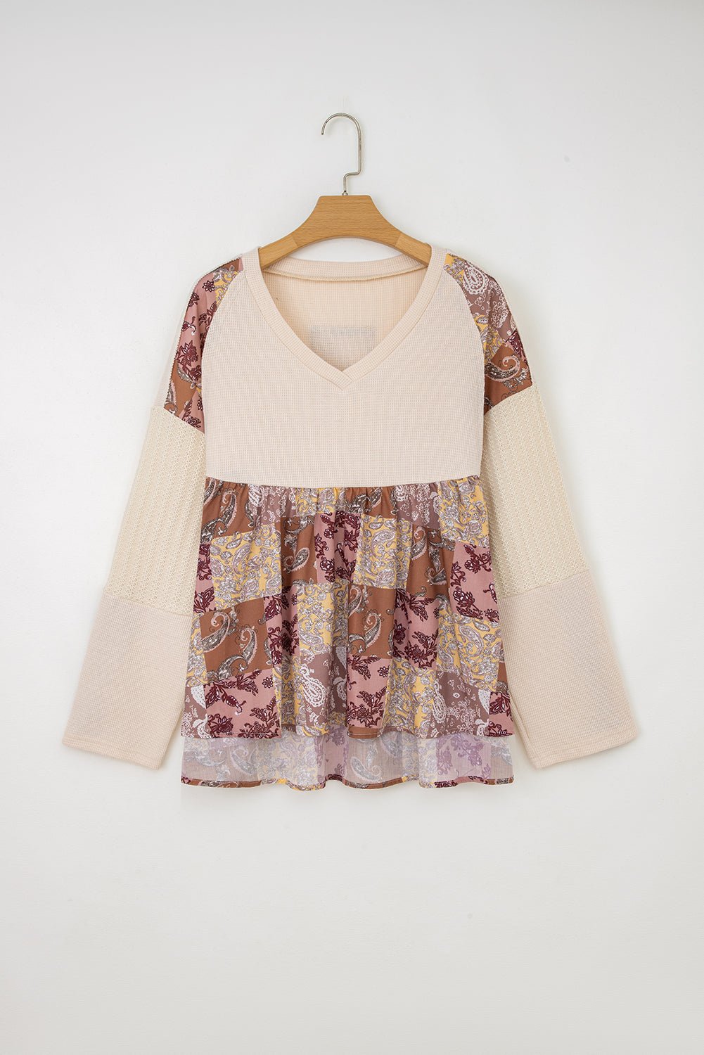 Colette Sleeve Loose top Long Sleeve Top - Hello Beautiful BoutiqueBlouses & ShirtsThreaded Pear