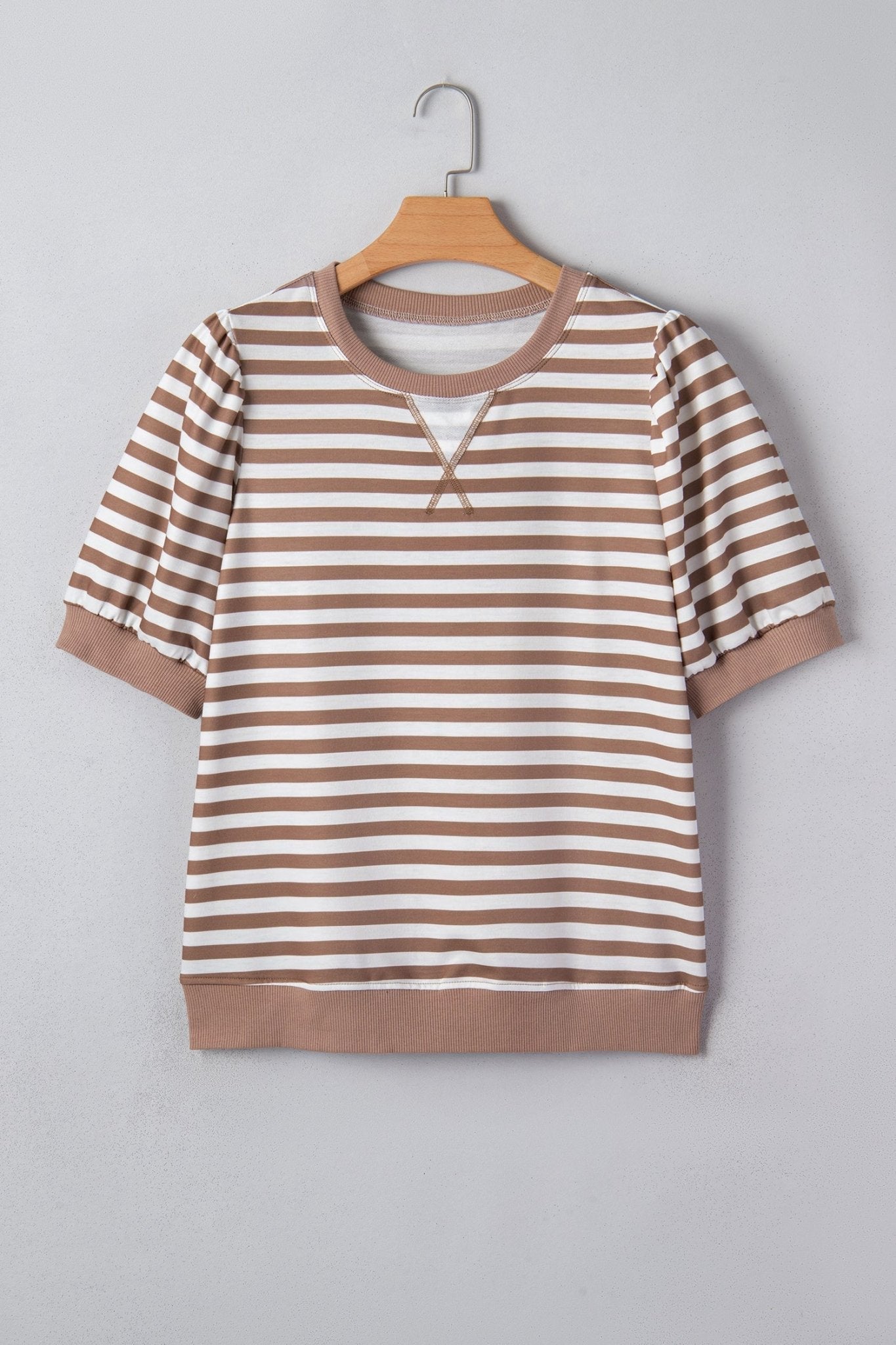 Collins Bubble Sleeve T Shirt - Hello Beautiful BoutiqueTops & TeesThreaded Pear