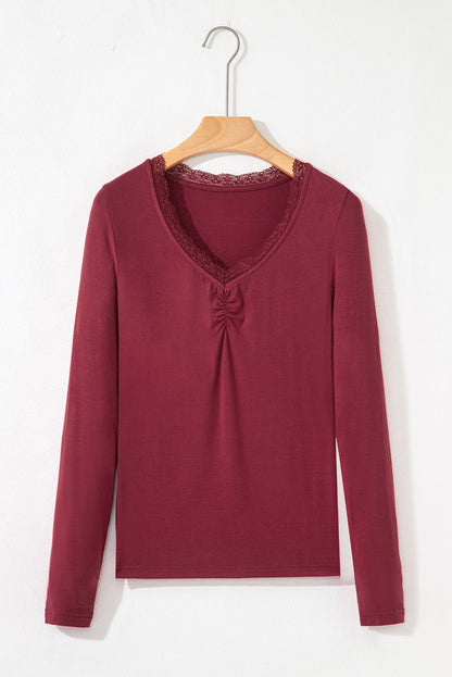 Collins Sleeve T Shirt Long Sleeve Top - Hello Beautiful BoutiqueLong Sleeve TopsThreaded Pear