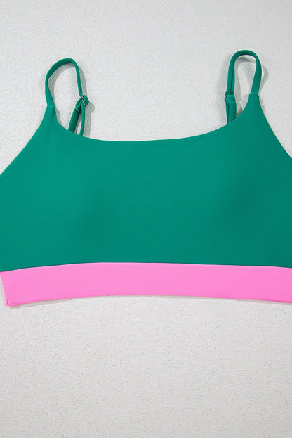 Cora Patchwork High Waisted Bikini - Hello Beautiful BoutiqueHigh Waisted SwimsuitThreaded Pear