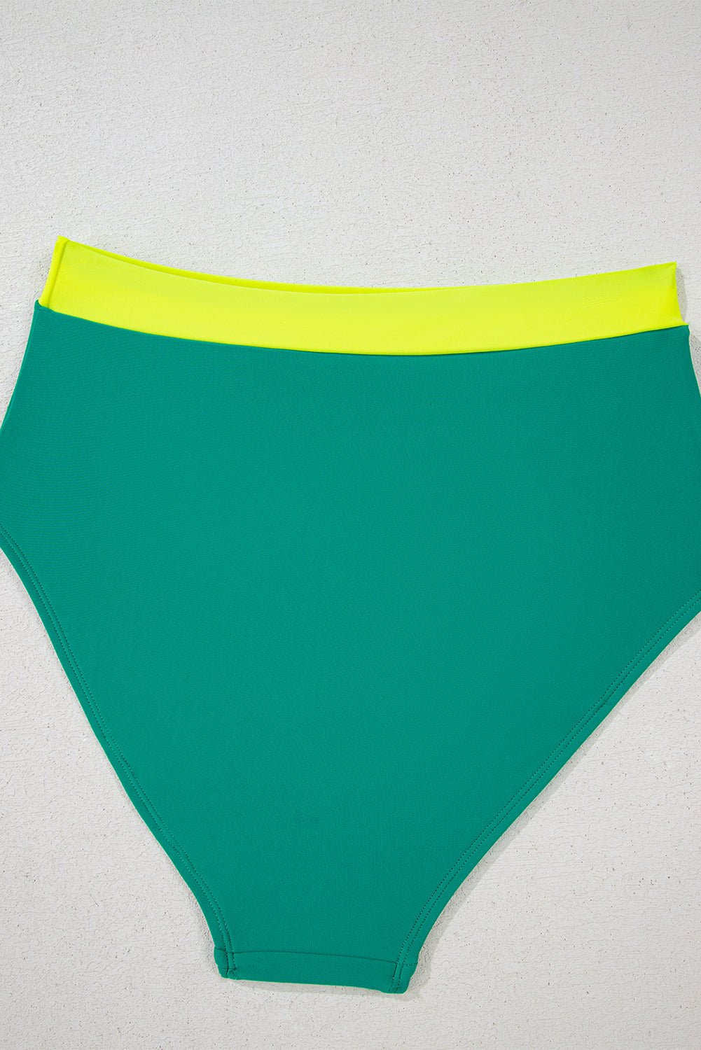 Cora Patchwork High Waisted Bikini - Hello Beautiful BoutiqueHigh Waisted SwimsuitThreaded Pear