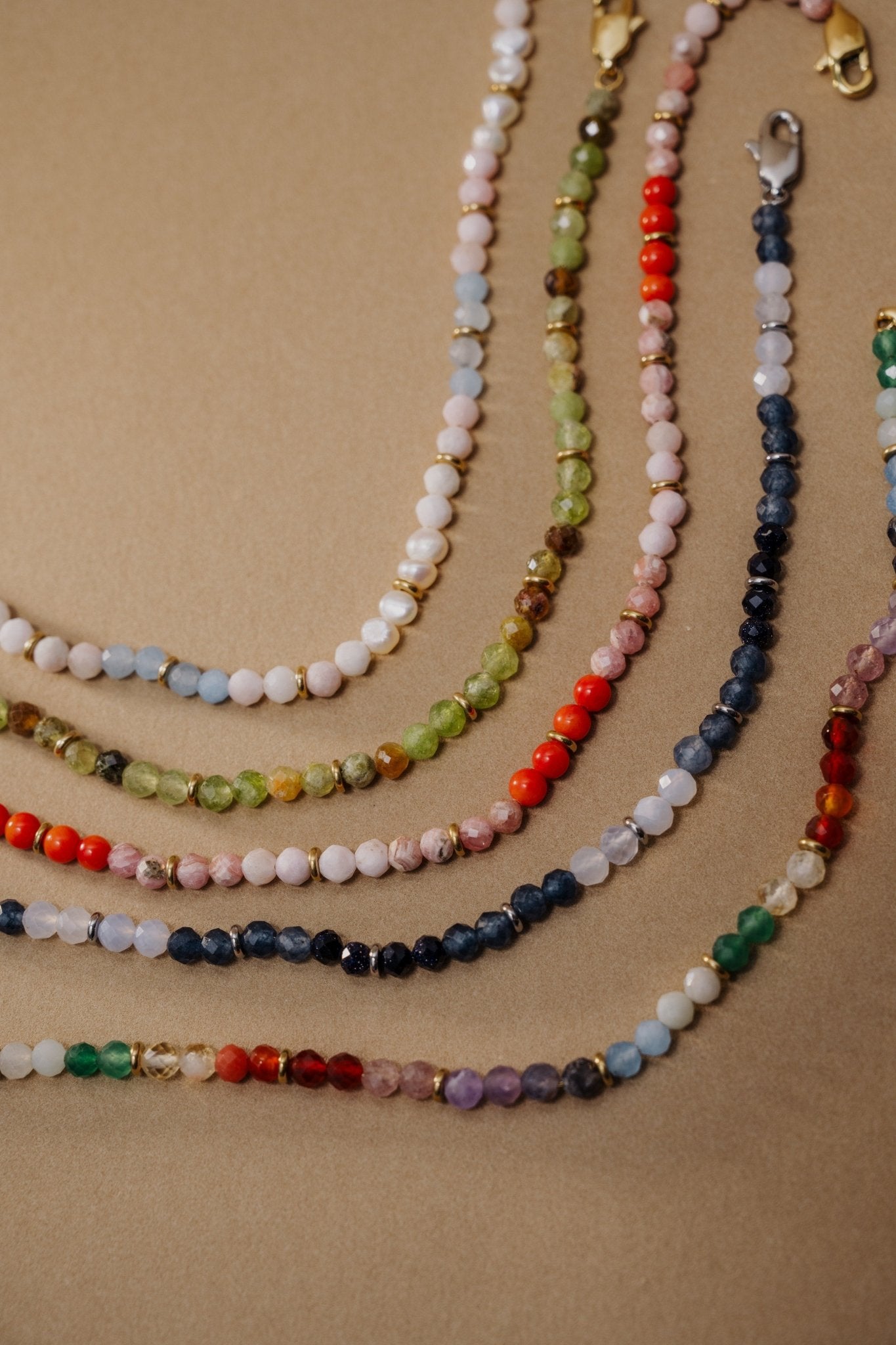 Coral Ombre Semi-Precious Beaded Anklet - Hello Beautiful BoutiqueAnkletsALEX AND ANI