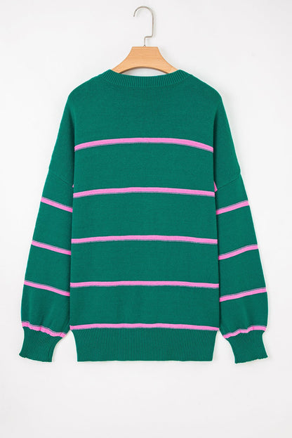 Coraline Half Drop Shoulder PLUS Sweater - Hello Beautiful BoutiquePlus Size Sweaters & CardigansThreaded Pear