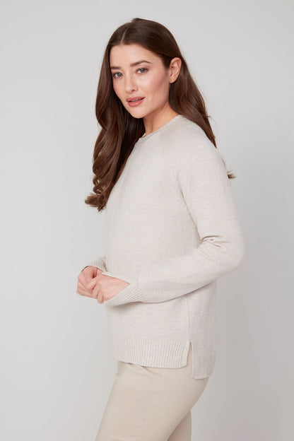 Crew Neck Sweater R6952 - Hello Beautiful BoutiqueSweaterRenuar