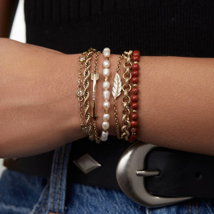 Crystal + Pearl Stranded™ Bracelet Set - Hello Beautiful BoutiqueBraceletsALEX AND ANI