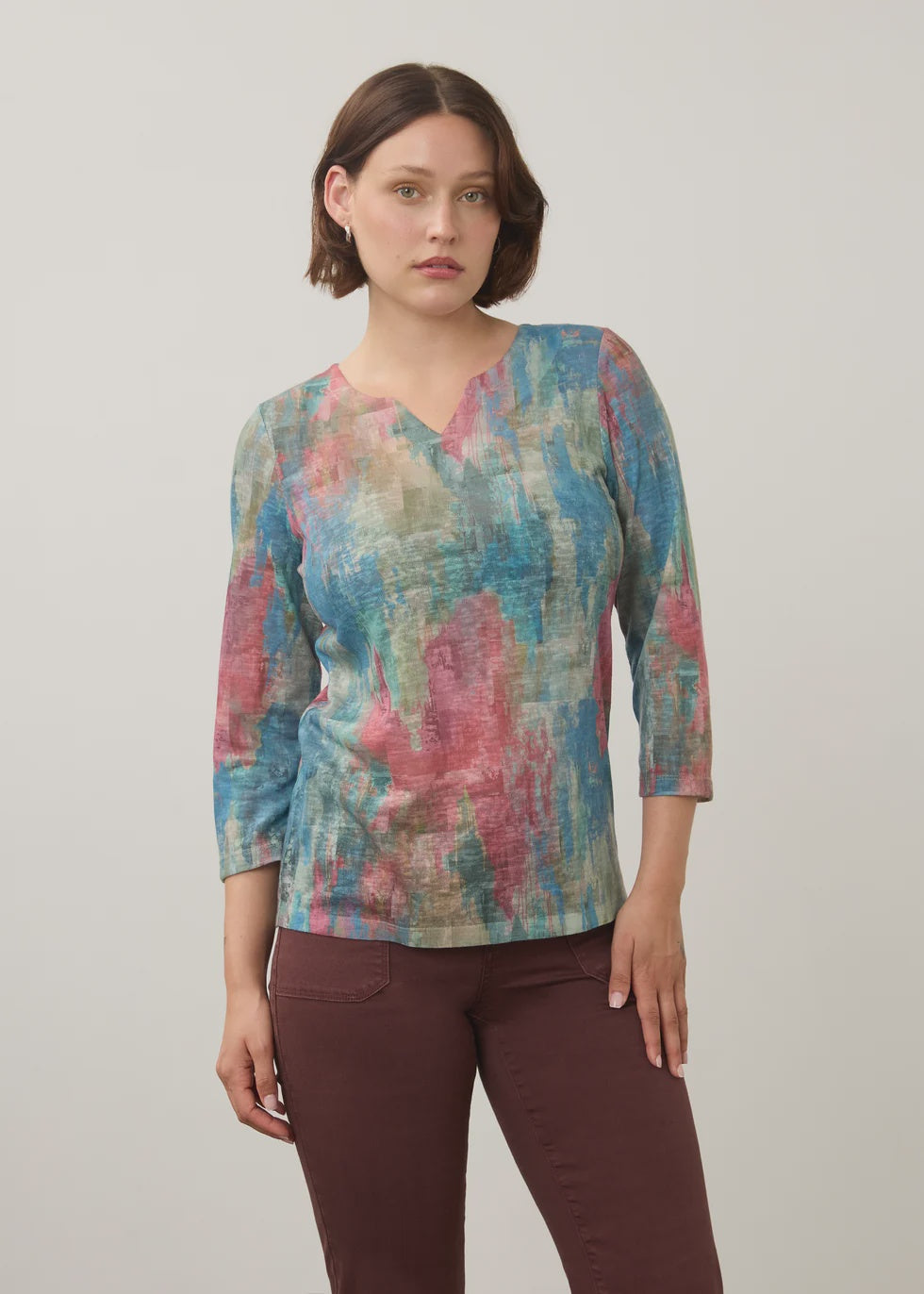 Horatio Notch Neck Top 3342451