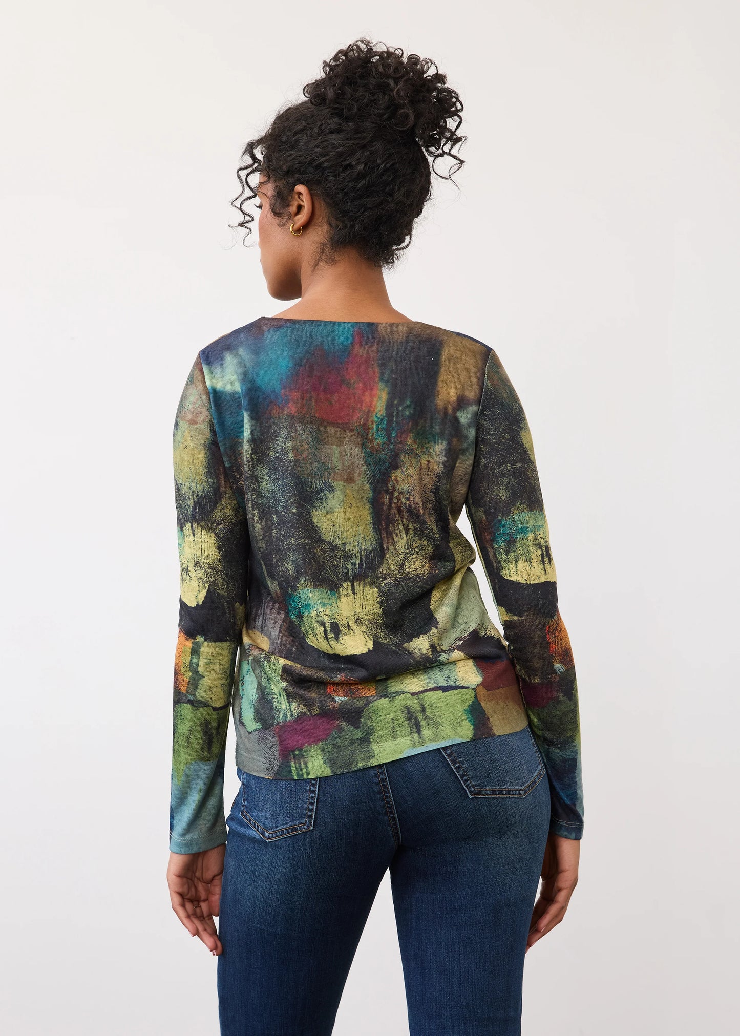 Notch Neck Top Farmland 3943451