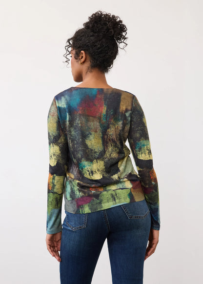Notch Neck Top Farmland 3943451