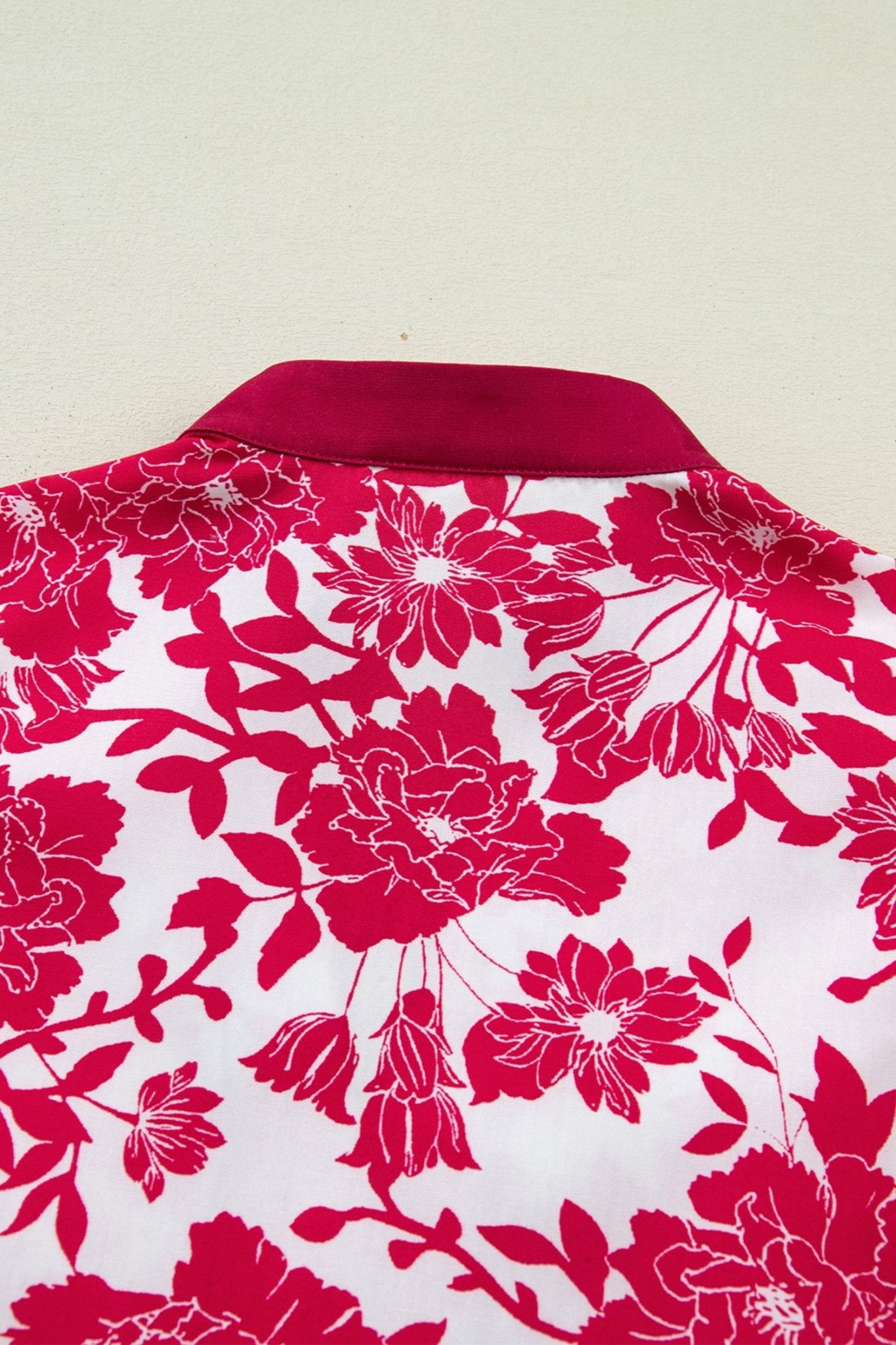 Dahlia Detail Flutter Sleeve Blouse - Hello Beautiful BoutiqueBlouses & ShirtsThreaded Pear