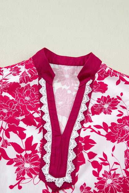 Dahlia Detail Flutter Sleeve Blouse - Hello Beautiful BoutiqueBlouses & ShirtsThreaded Pear