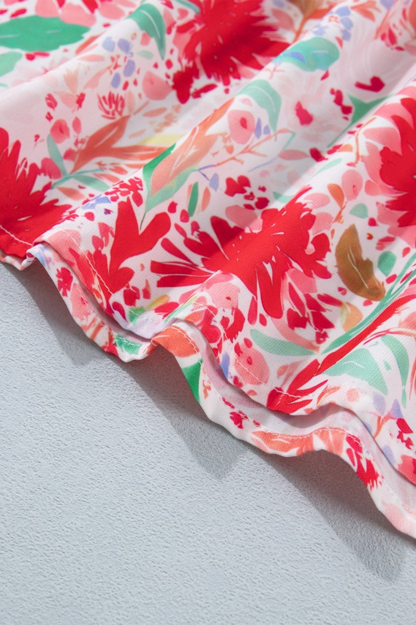 Dahlia Straps High Waist Dress - Hello Beautiful BoutiqueFloral DressesThreaded Pear