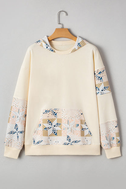 Dakota Geo Pattern Patchwork Hoodie - Hello Beautiful Boutique15% OFFThreaded Pear