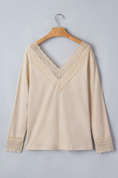 Dakota Patchwork Pullover top Long Sleeve Top - Hello Beautiful BoutiqueLong Sleeve TopsThreaded Pear