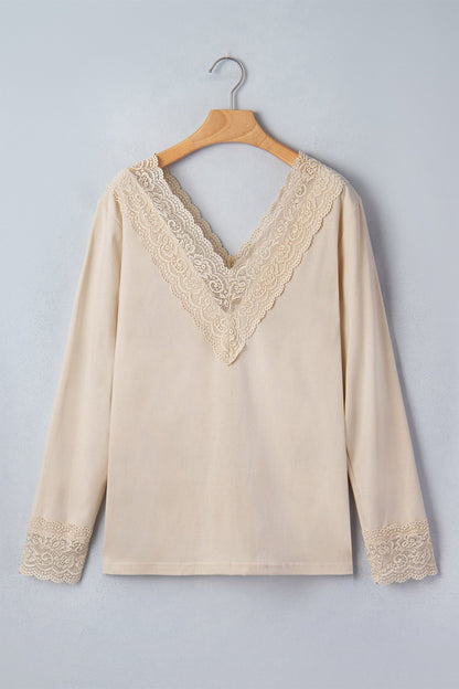 Dakota Patchwork Pullover top Long Sleeve Top - Hello Beautiful BoutiqueLong Sleeve TopsThreaded Pear