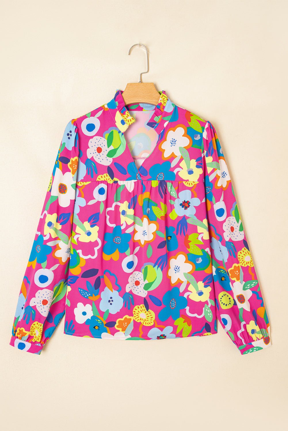 Dalia Flower Bomb Blouse - Hello Beautiful BoutiqueBlouses & ShirtsThreaded Pear