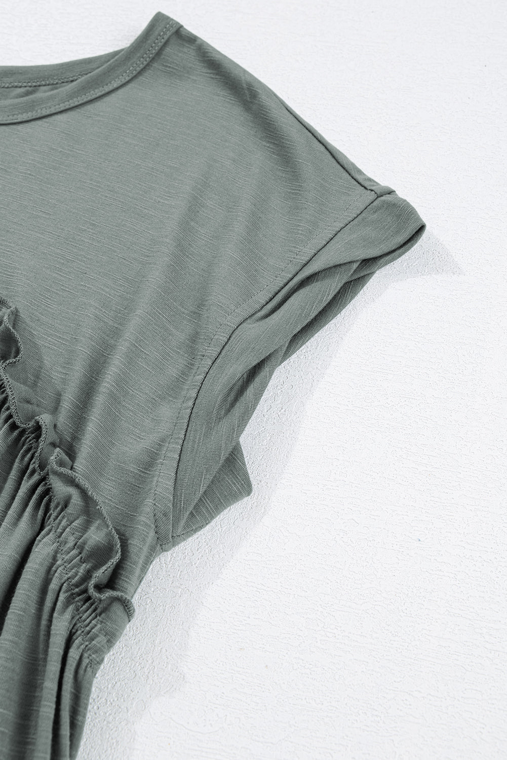 Daniela Gathered Seam T Shirt - Hello Beautiful BoutiqueT Shirt DressesThreaded Pear