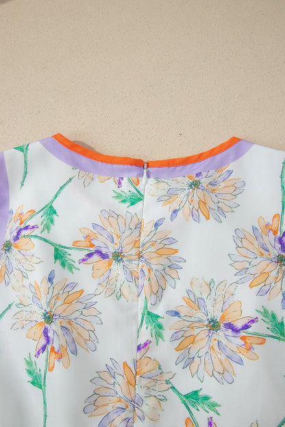 Daphne Belted Sleeveless Maxi Dress - Hello Beautiful BoutiqueFloral DressesThreaded Pear