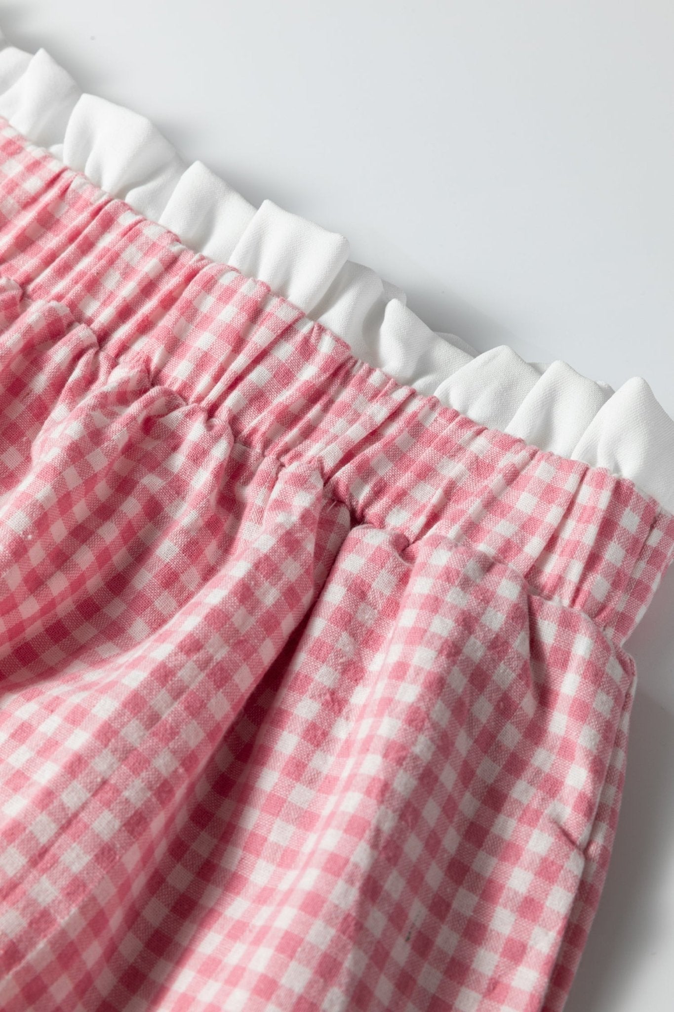 Daphne Trim Plaid Print PLUS Shorts - Hello Beautiful BoutiquePlus Size BottomsThreaded Pear