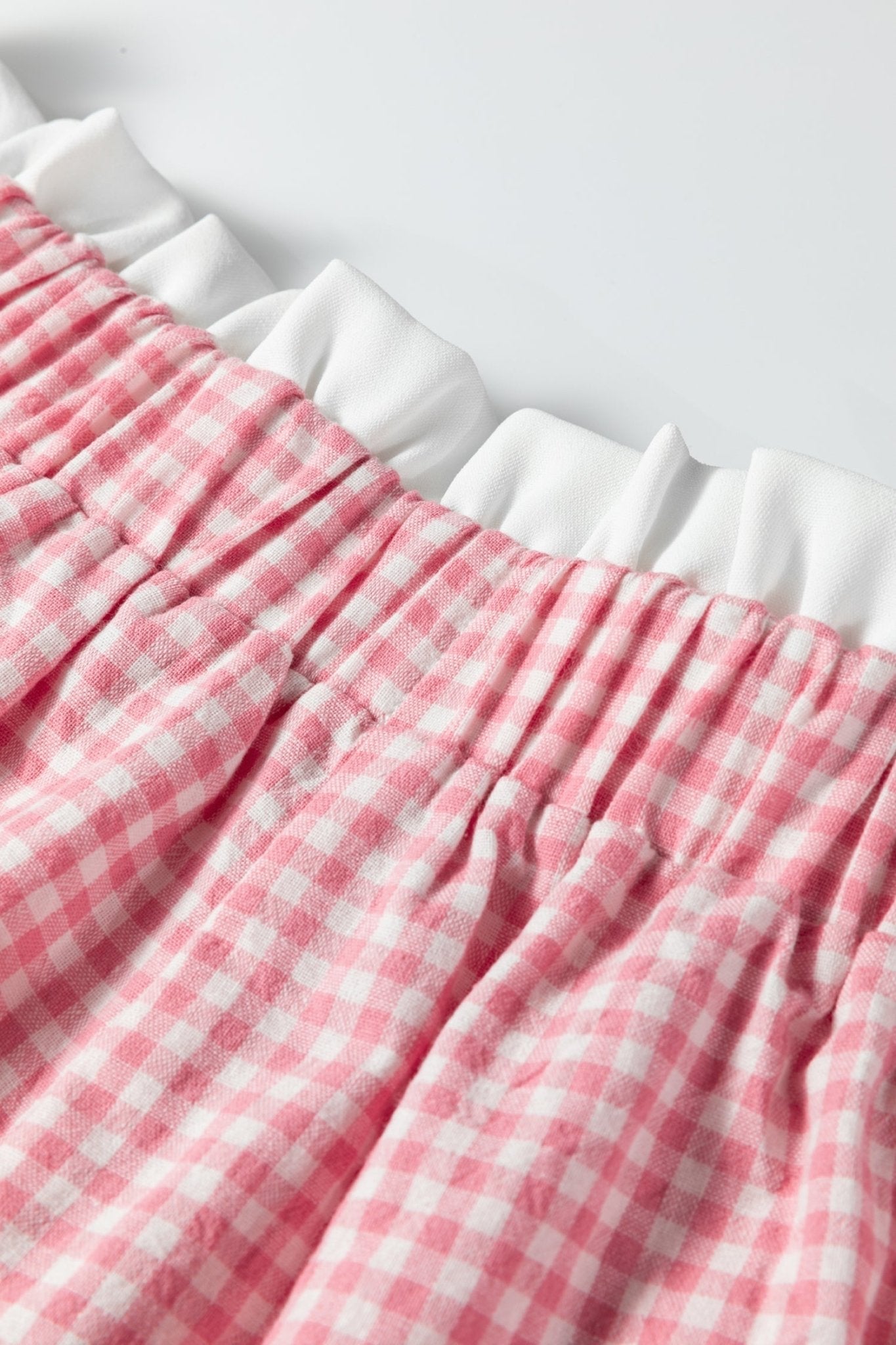 Daphne Trim Plaid Print PLUS Shorts - Hello Beautiful BoutiquePlus Size BottomsThreaded Pear
