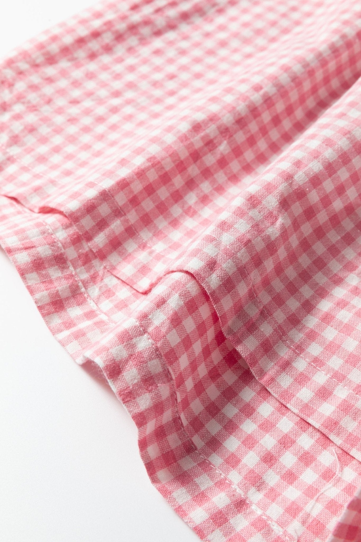 Daphne Trim Plaid Print PLUS Shorts - Hello Beautiful BoutiquePlus Size BottomsThreaded Pear