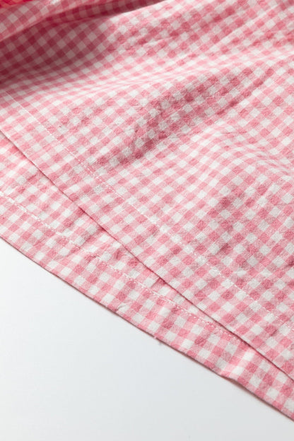 Daphne Trim Plaid Print PLUS Shorts - Hello Beautiful BoutiquePlus Size BottomsThreaded Pear