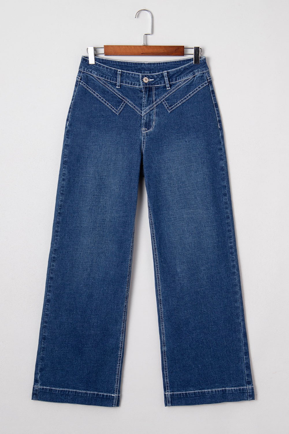 Daria Detail Loose Cuffed Jeans - Hello Beautiful BoutiqueJeansThreaded Pear