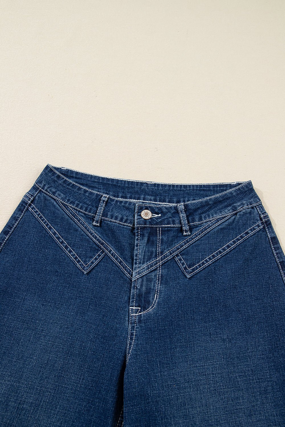 Daria Detail Loose Cuffed Jeans - Hello Beautiful BoutiqueJeansThreaded Pear