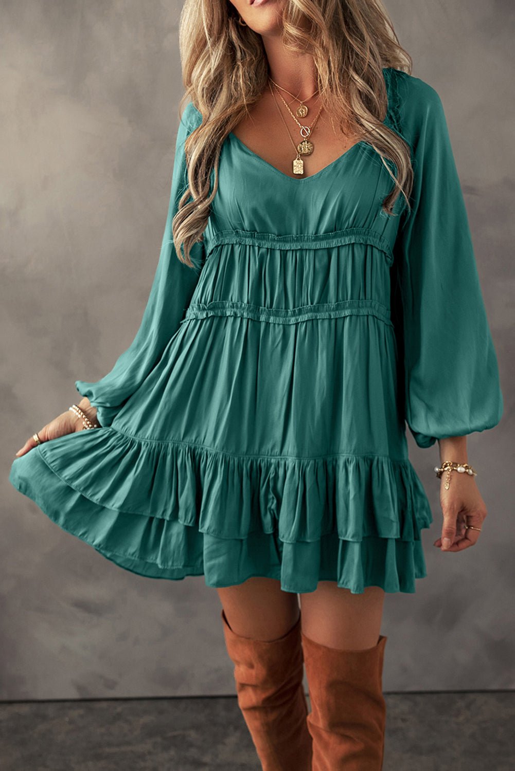 Dayana Loose Fit Mini Dress - Hello Beautiful BoutiqueMini DressesThreaded Pear