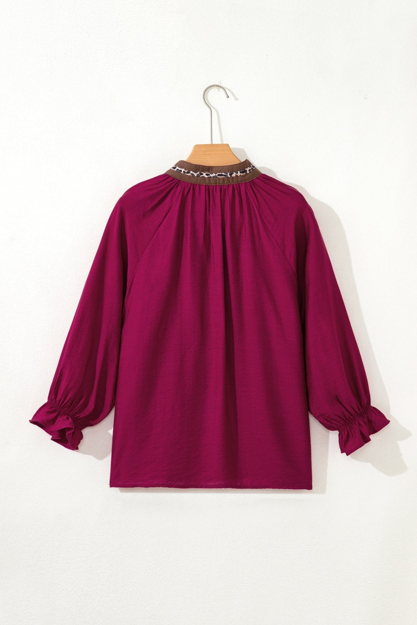 Deborah Flounced Bracelet Sleeve Blouse - Hello Beautiful BoutiqueBlouses & ShirtsThreaded Pear