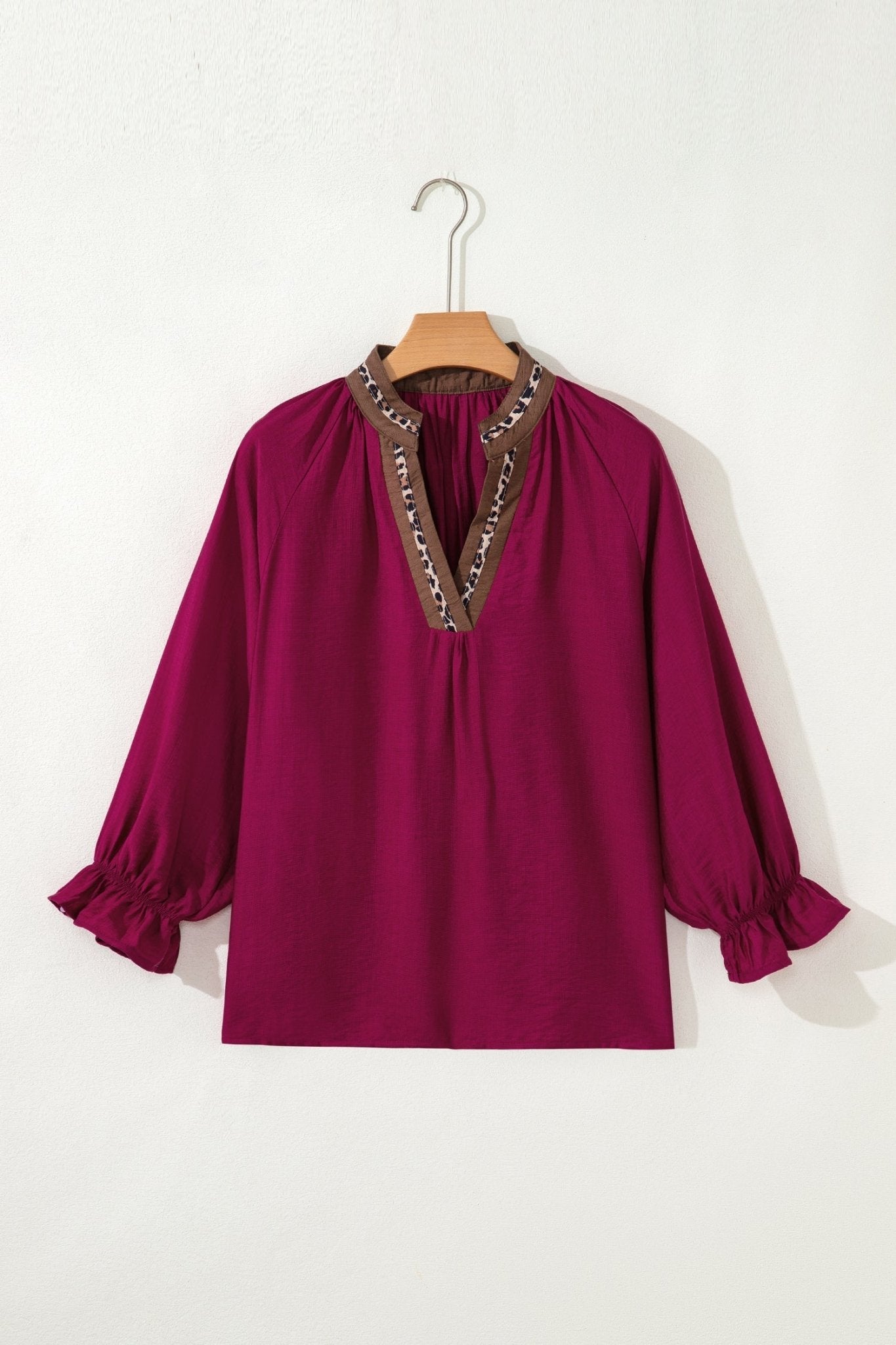 Deborah Flounced Bracelet Sleeve Blouse - Hello Beautiful BoutiqueBlouses & ShirtsThreaded Pear