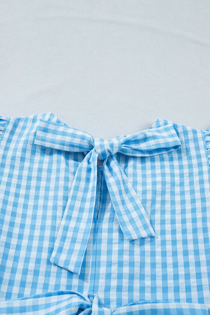 Deborah Sleeve Gingham Maxi Dress - Hello Beautiful BoutiqueMaxi DressesThreaded Pear