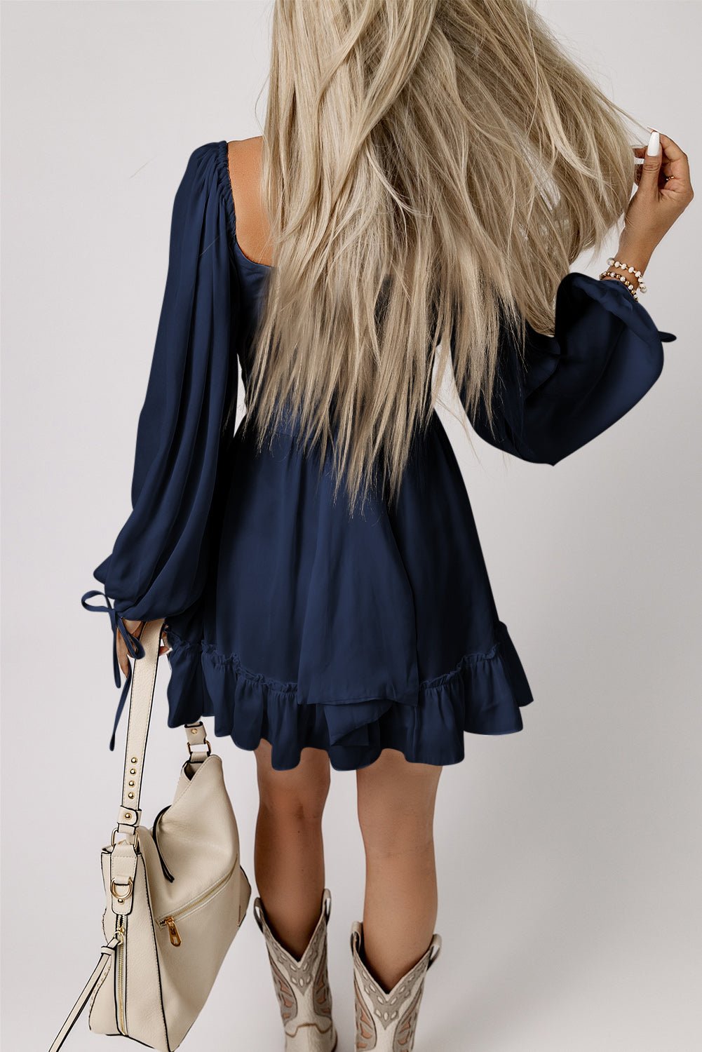 Deborah Waist Square Mini Dress - Hello Beautiful BoutiqueMini DressesThreaded Pear